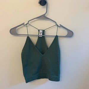 army green tanktop